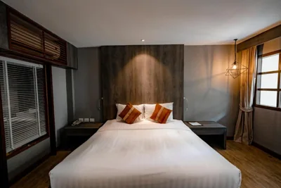 Tweepersoonskamer met uitzicht op de tuin — Naiya Buree Boutique Resort Nai Harn Beach